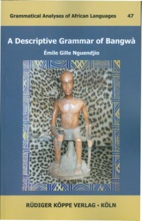 A Descriptive Grammar of Bangwà (Cover)