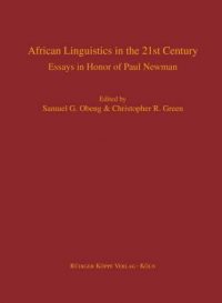 African Linguistics in the 21st Century (Cover)
