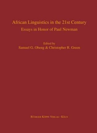 African Linguistics in the 21st Century (Cover)