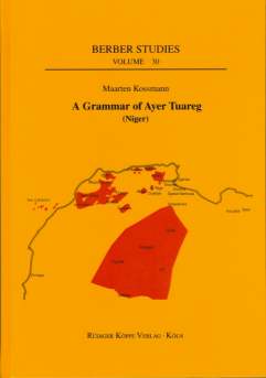 A Grammar of Ayer Tuareg (Niger) (Cover)