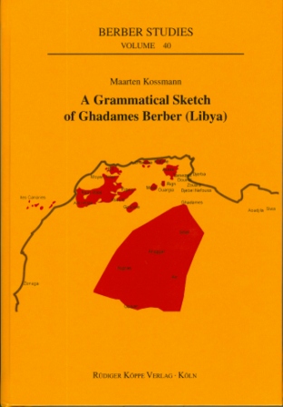 A Grammatical Sketch of Ghadames Berber(Cover)