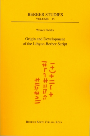 Origin and Development of the Libyco-Berber Script (Cover)