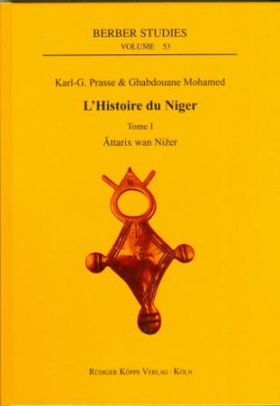 L’Histoire du Niger, transcrit du touareg de l’Ay (Cover1)