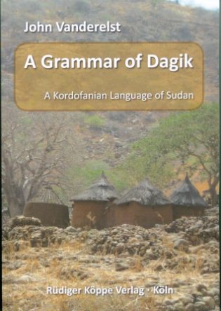 A Grammar of Dagik (Cover)