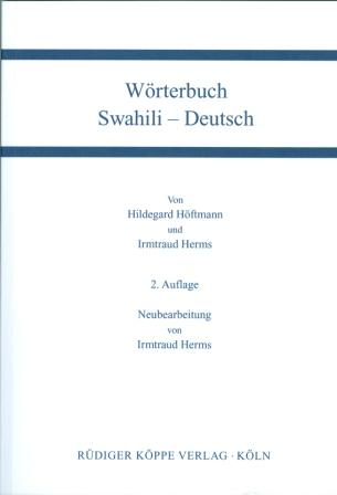 Wörterbuch Swahili-Deutsch (Cover)