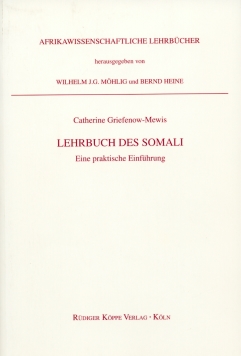 Lehrbuch des Somali (Cover)