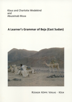 A Learner’s Grammar of Beja (East Sudan) (Cover)