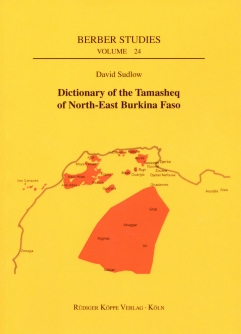 Dictionary of the Tamasheq of North-East Burkina Faso (Cover)