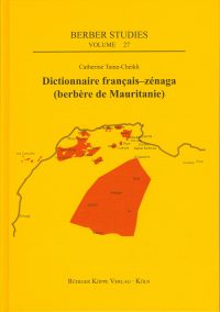 Dictionnaire français–zénaga(Cover)
