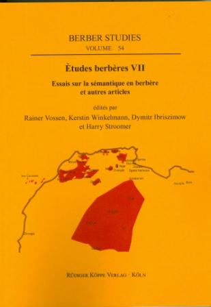 Études berbères X (Cover)