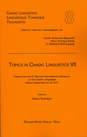 Topics in Chadic Linguistics VII