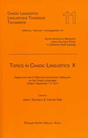 Topics in Chadic Linguistics X (Cover)