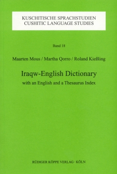 Iraqw-English Dictionary (Cover)