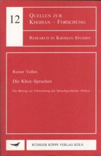 Die Khoe-Sprachen (Cover)
