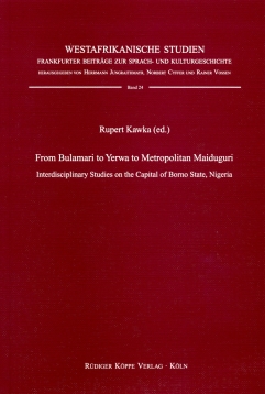 From Bulamari to Yerwa to Metropolitan Maiduguri(Cover)