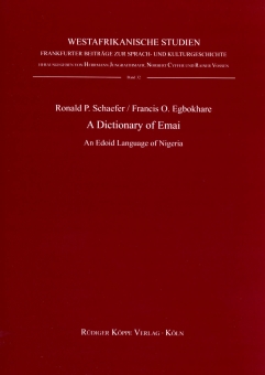 A Dictionary of Emai (Cover)